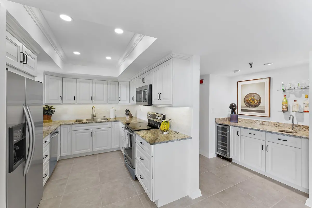 Kitchen at 123 Lakeshore Drive 143, North Palm Beach