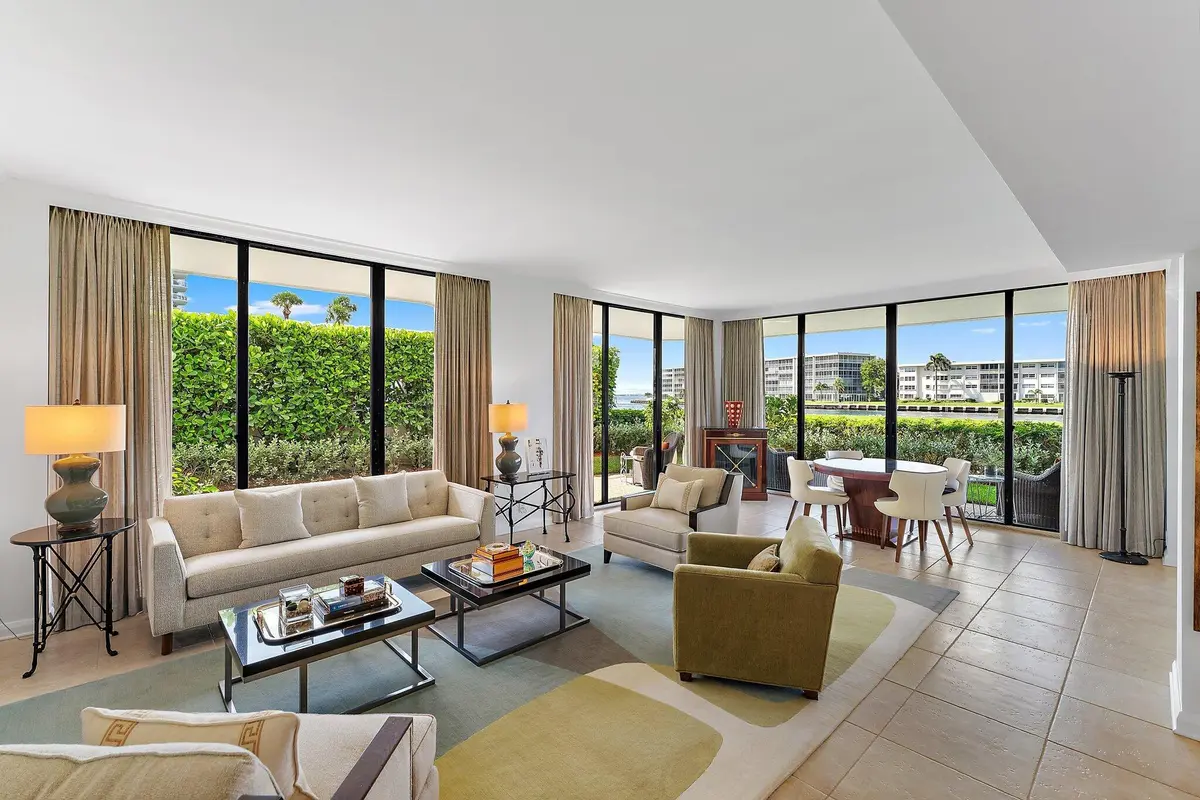 Living Room at 123 Lakeshore Drive 143, North Palm Beach