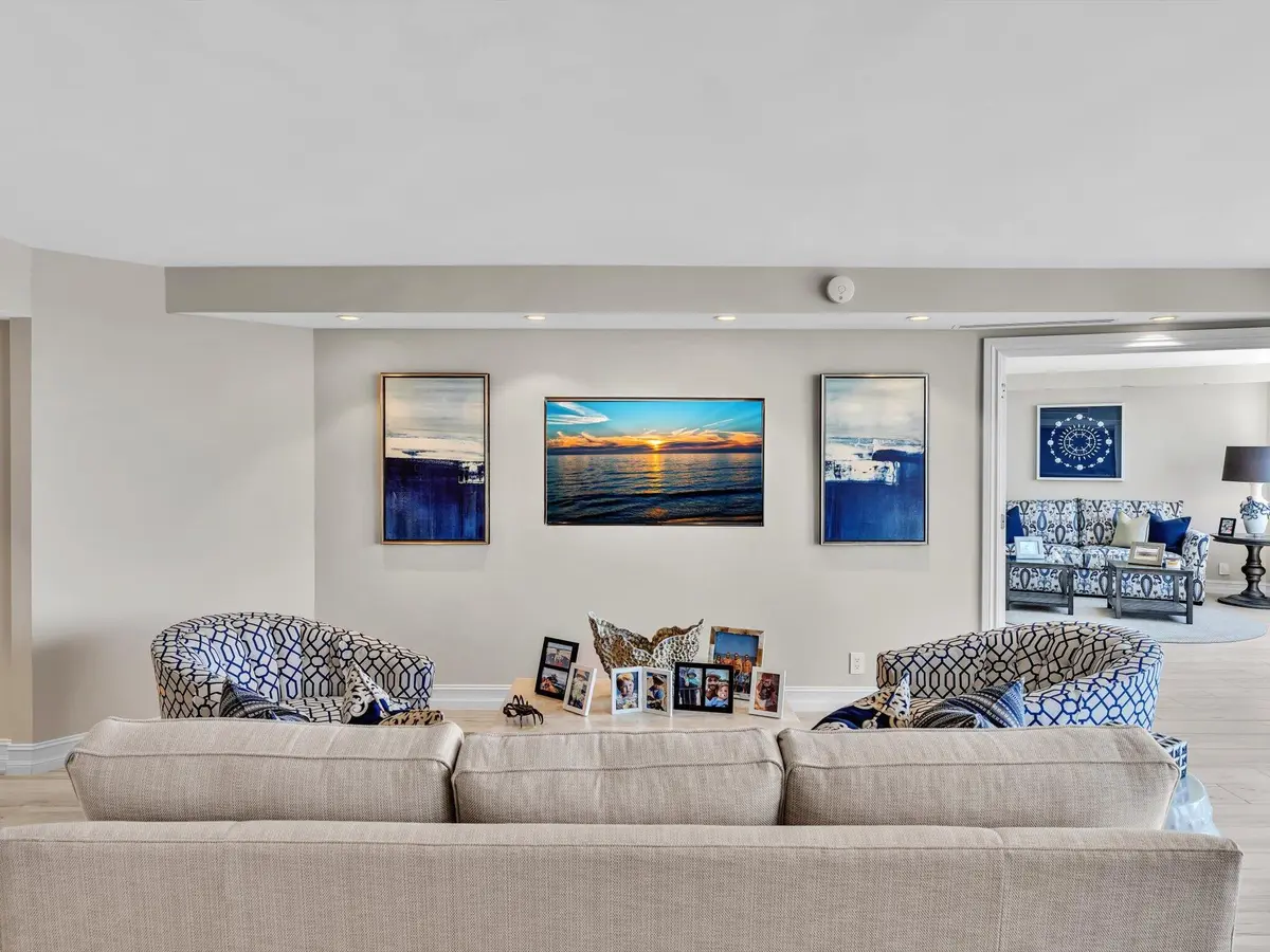 LIVING ROOM at 500 S Ocean Boulevard 909, Boca Raton