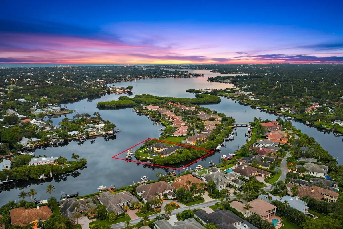 Aerial at 18941 SE Reach Island Lane, Jupiter