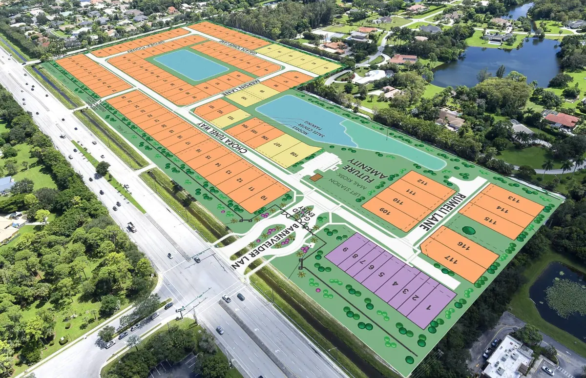 Site Map Overlay at 9554 Chora Tunel Way Mystique 82, Lake Worth