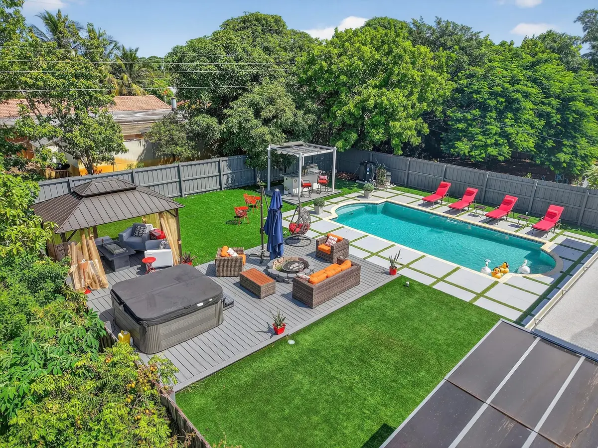 Backyard at 449 SW 4th Avenue, Boynton Beach