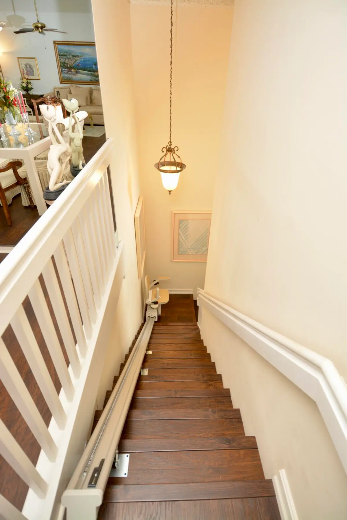 Foyer Stairs at 8336 Waterline Drive 201, Boynton Beach