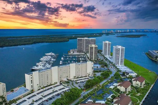 OPC Aerial View of Point at 108 Lakeshore Drive 338, North Palm Beach