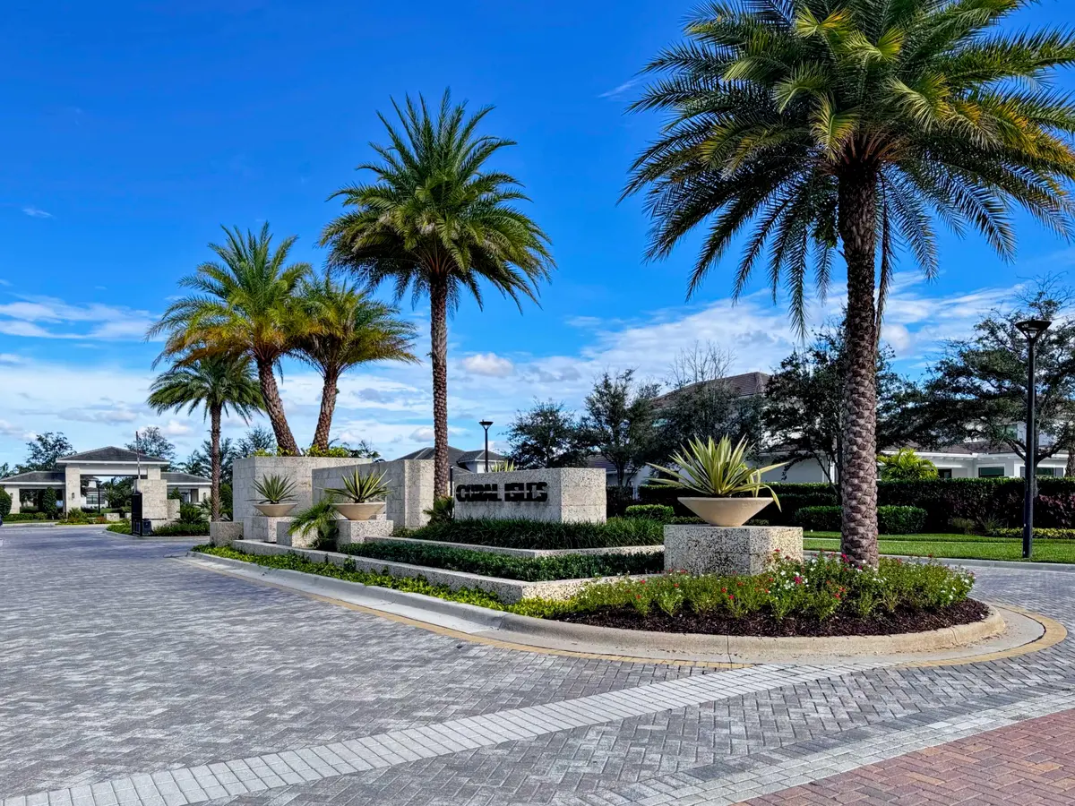 Community Entrance at 9124 Coral Isles Circle, Palm Beach Gardens