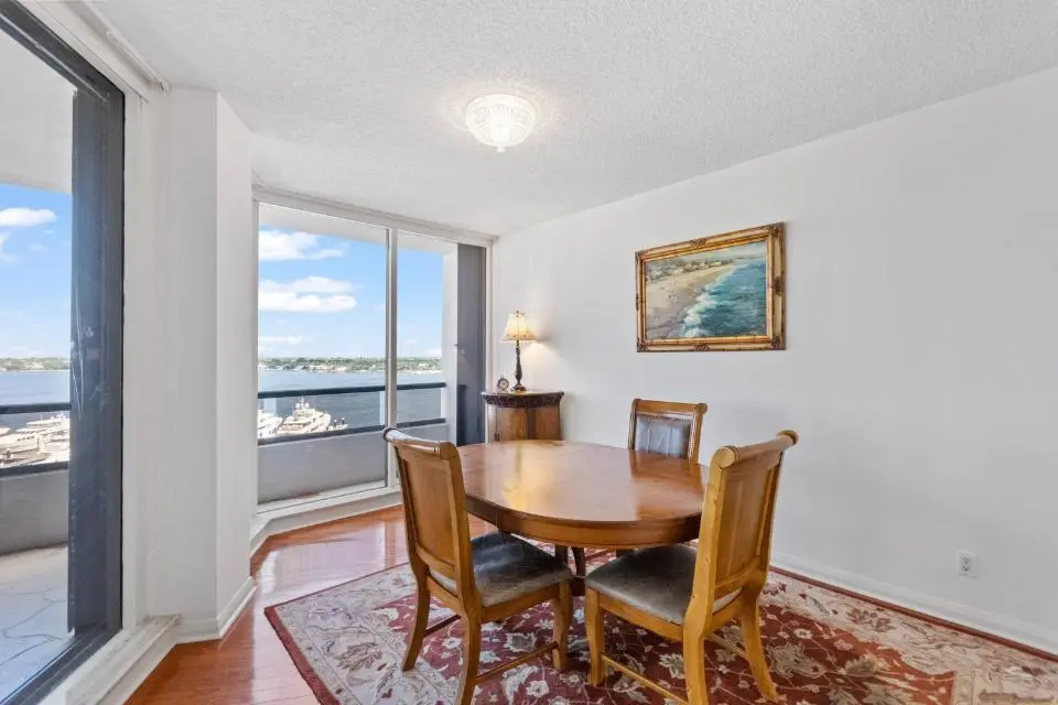 Dining Room at 100 Lakeshore Drive 856, North Palm Beach