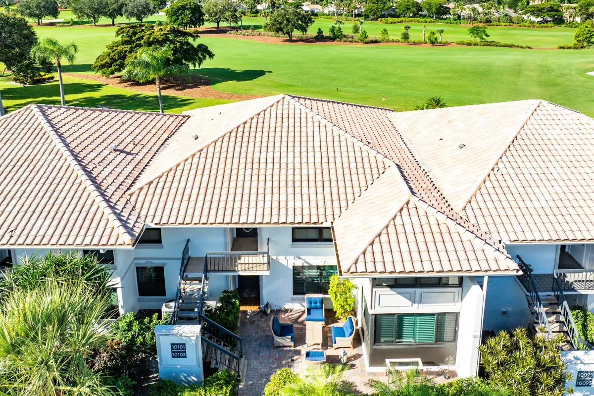 Aerial view at 10103 Quail Covey Road Hibiscus N, Boynton Beach