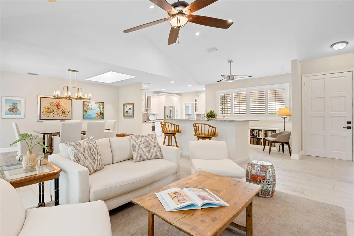 Great Room with vaulted ceilings at 1797 Gulfstream Way, West Palm Beach