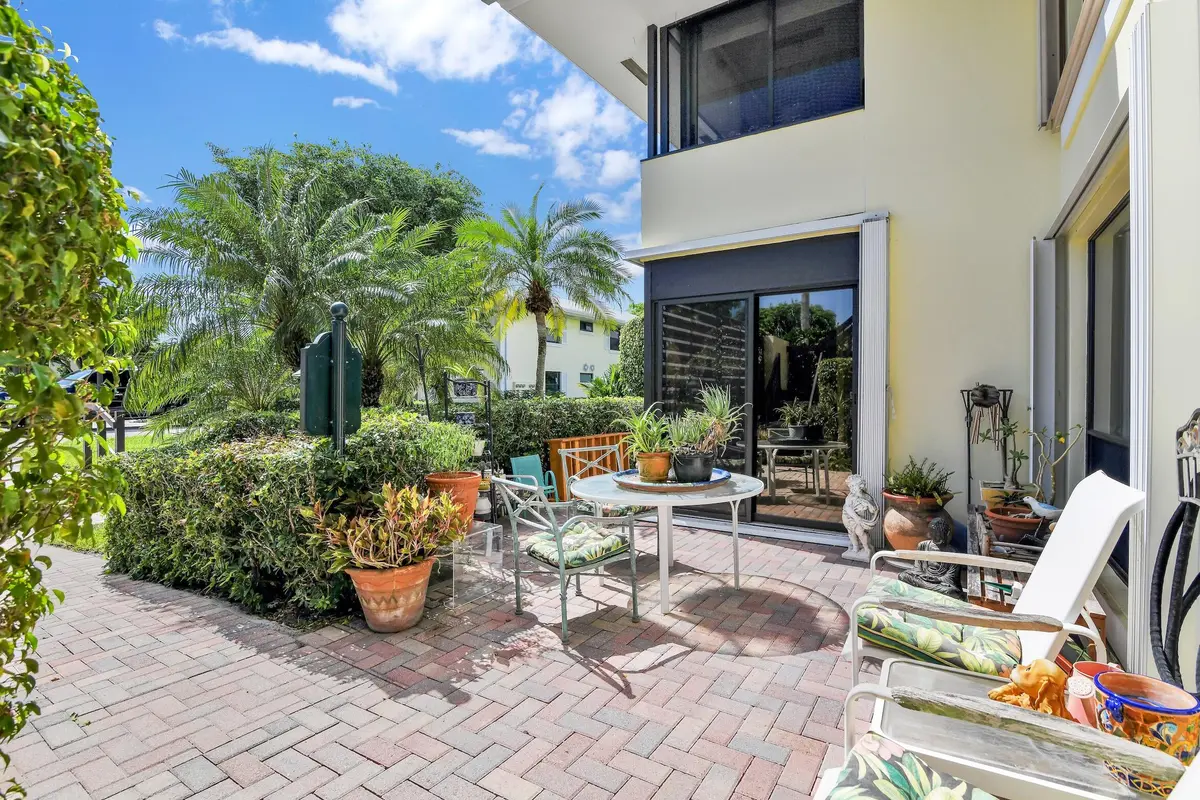 Patio at 3627 Quail Ridge Drive A, Boynton Beach