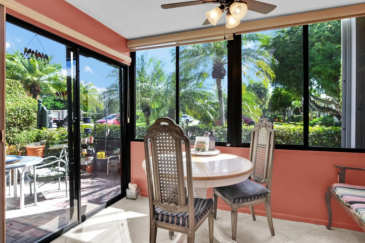 Breakfast area at 3627 Quail Ridge Drive A, Boynton Beach