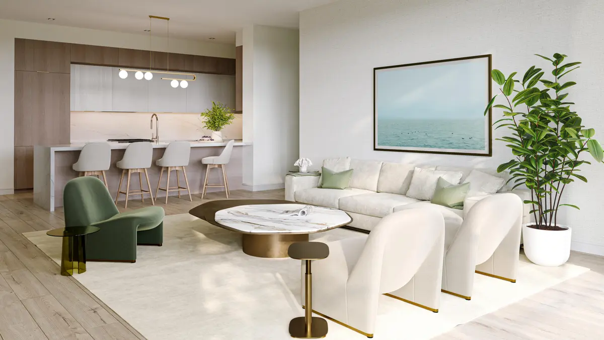KITCHEN LIVING at 318 SE 5th Avenue C304, Delray Beach