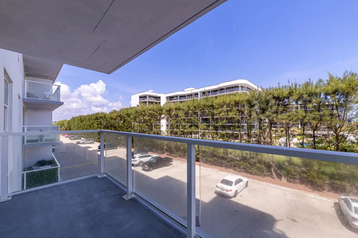 Balcony View at 3450 S Ocean Boulevard 206, Palm Beach