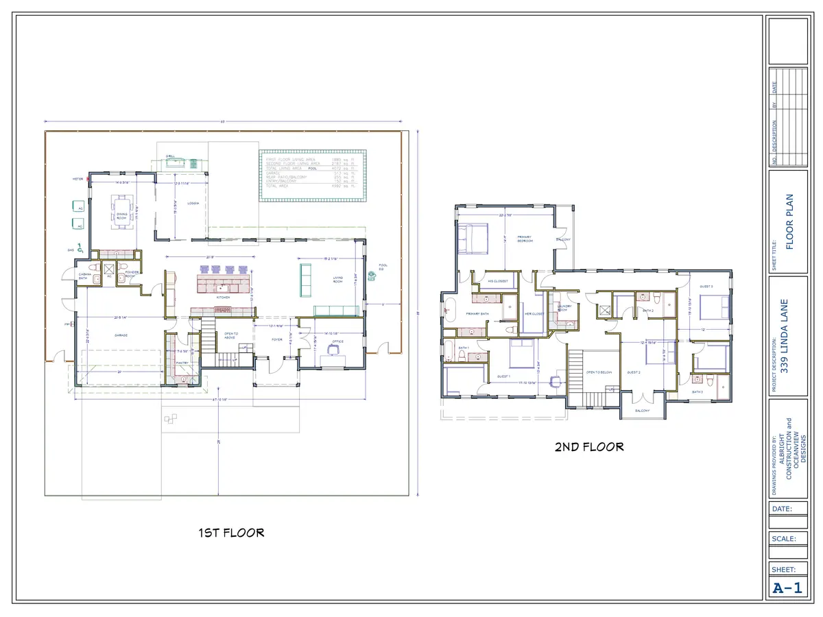 339 LINDA LN FLOOR PLAN REV1-1 at 339 Linda Lane, West Palm Beach