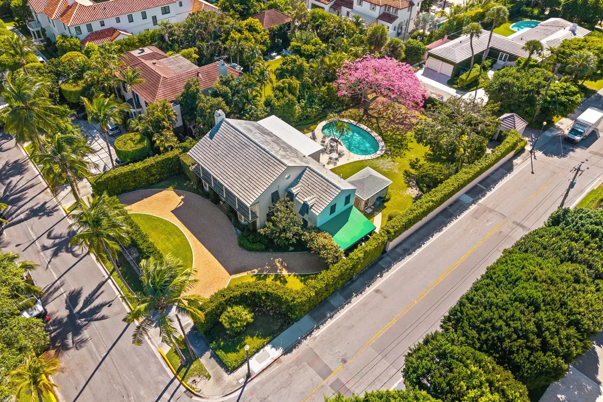 Aerial at 334 Barton Avenue, Palm Beach