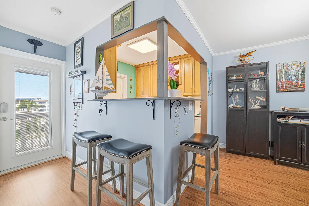Entrance Area w/Pass Through to Kitchen at 112 Doolen Court 302, North Palm Beach