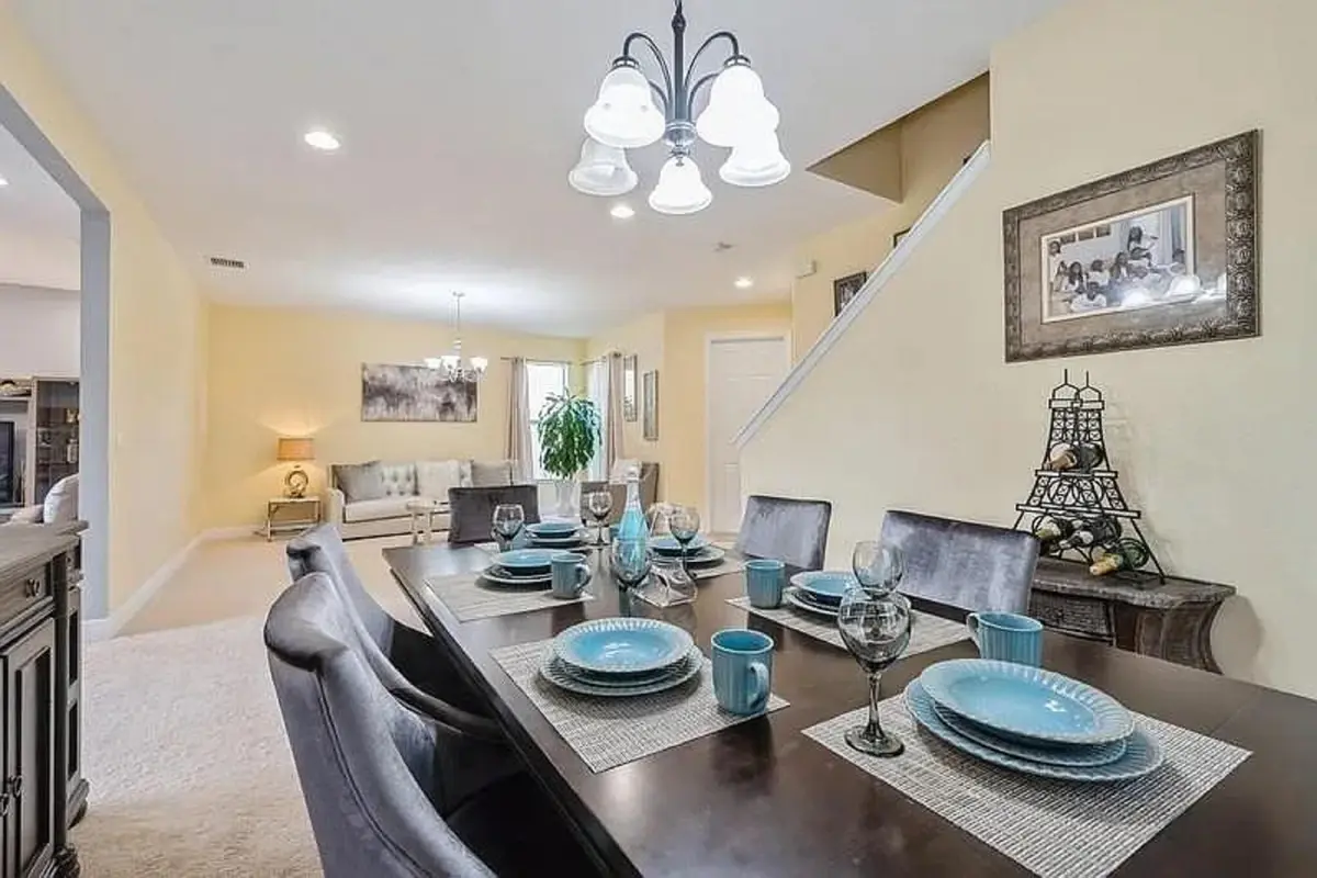Dining room at 1998 NW Cataluna Circle, Port St. Lucie