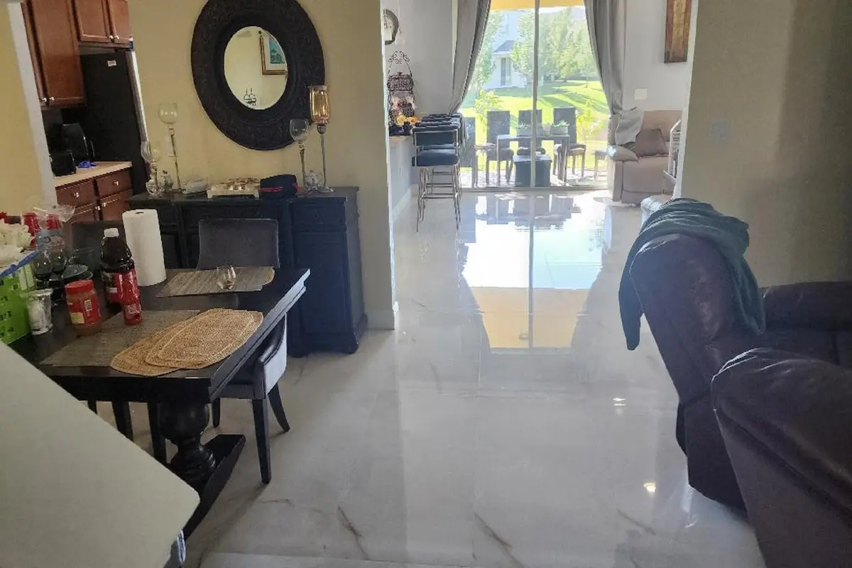Dining n lvn via kitchen at 1998 NW Cataluna Circle, Port St. Lucie