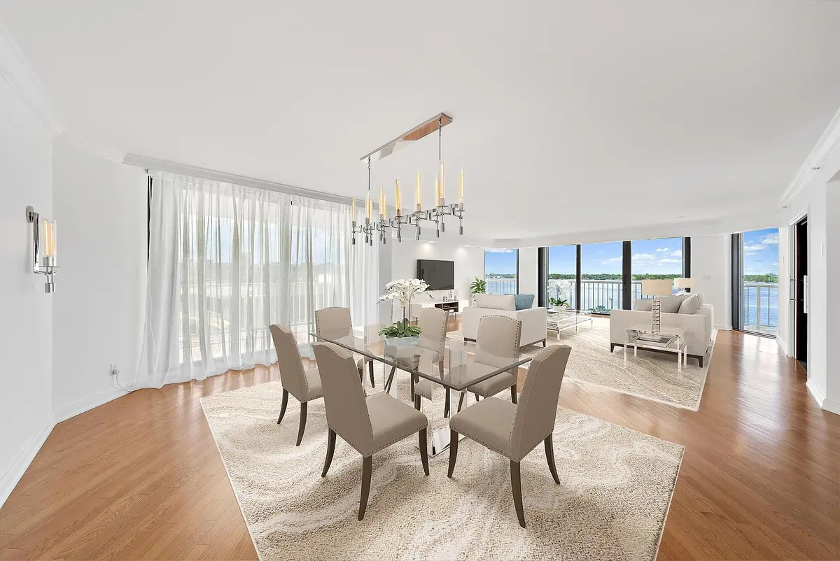 Virtually Staged at 3170 S Ocean Boulevard S606, Palm Beach