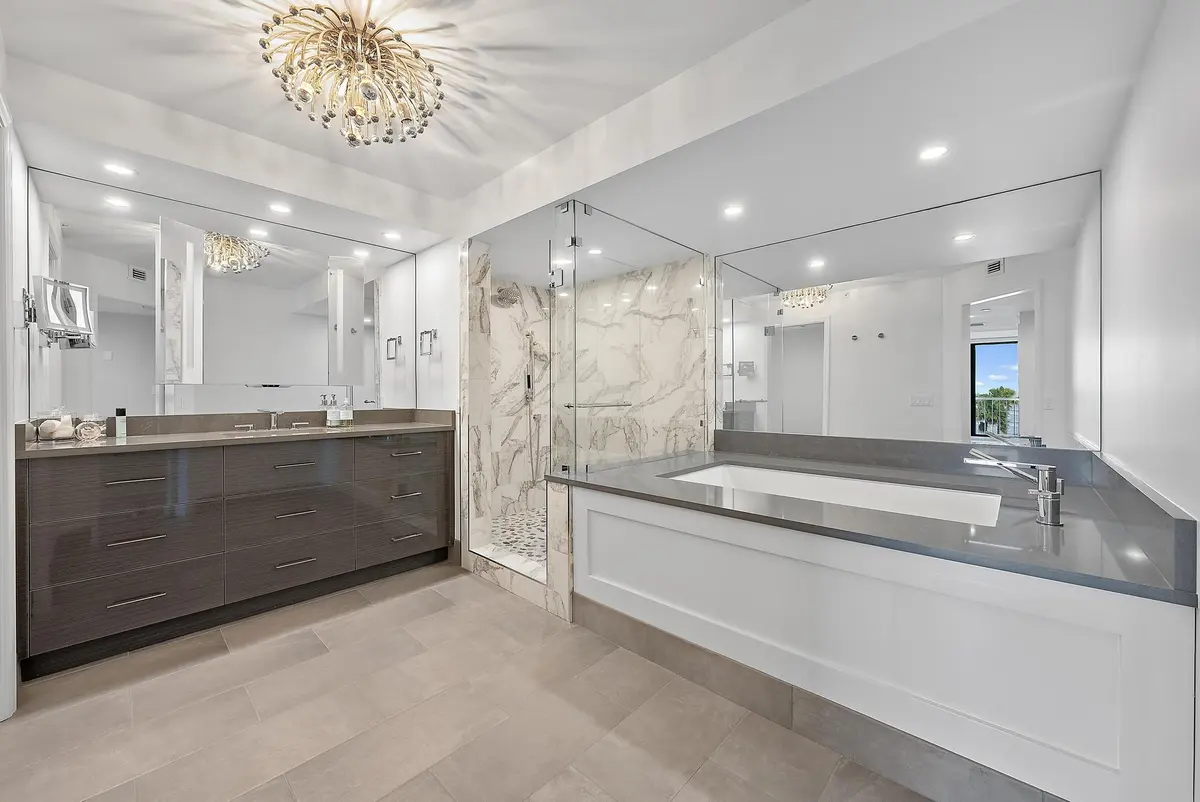 Primary Bath at 3170 S Ocean Boulevard S606, Palm Beach