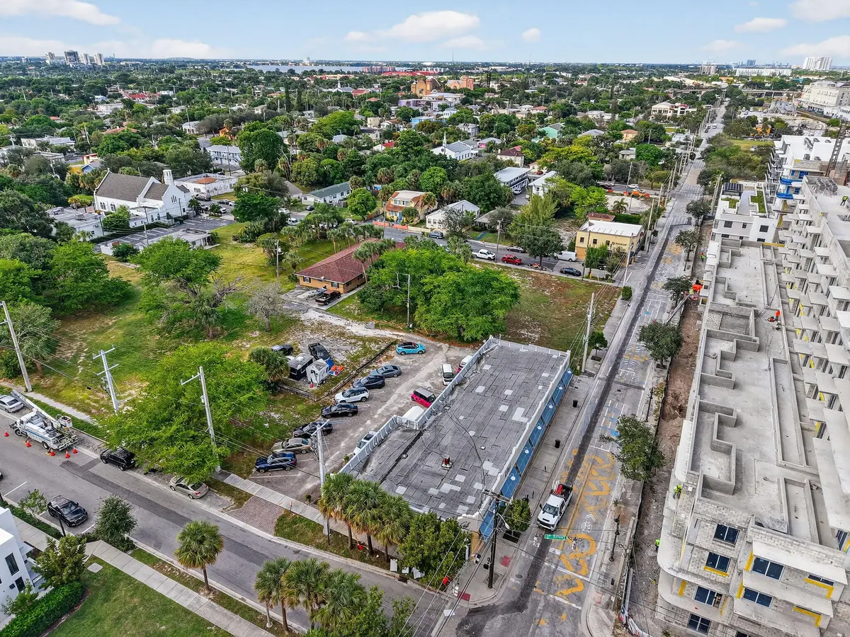 Aerial at 401 N Rosemary Avenue, West Palm Beach