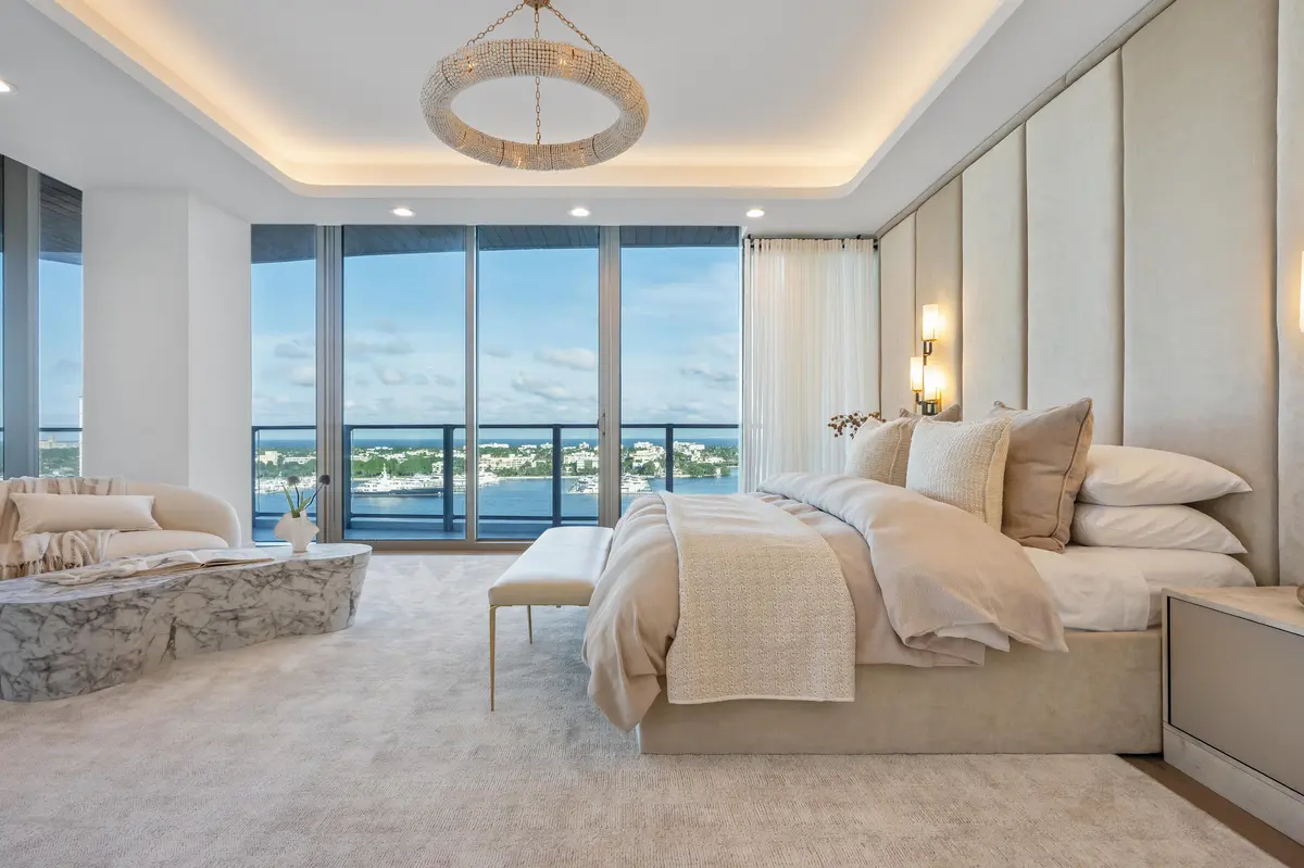 Primary Bedroom at 1333 S Flagler Drive 1101, West Palm Beach