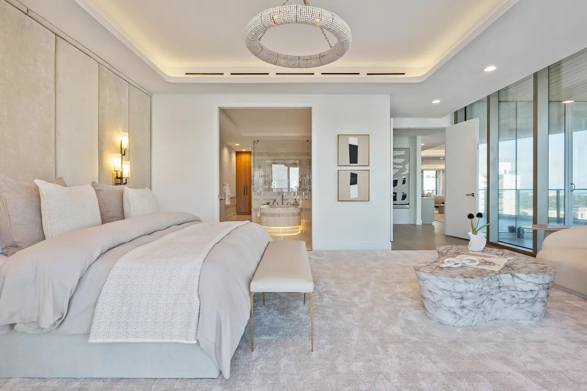 Primary Bedroom at 1333 S Flagler Drive 1101, West Palm Beach