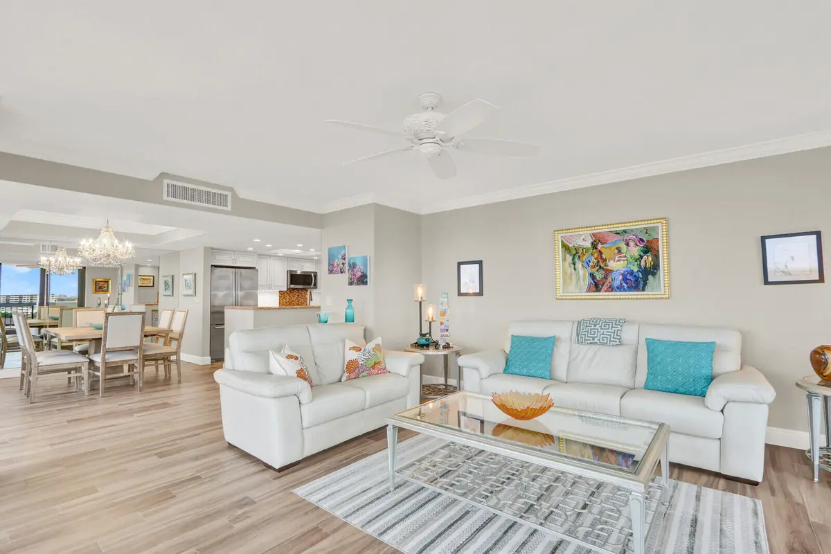 Living Room at 108 Lakeshore Drive 1239, North Palm Beach