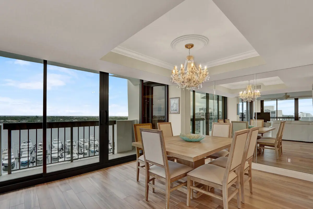 Dining Room at 108 Lakeshore Drive 1239, North Palm Beach