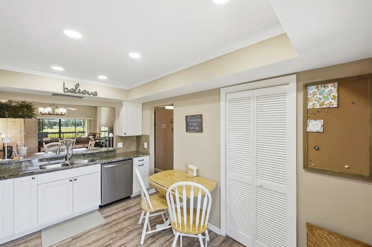 Kitchen & nook at 9430 Meadowood Drive 205, Fort Pierce