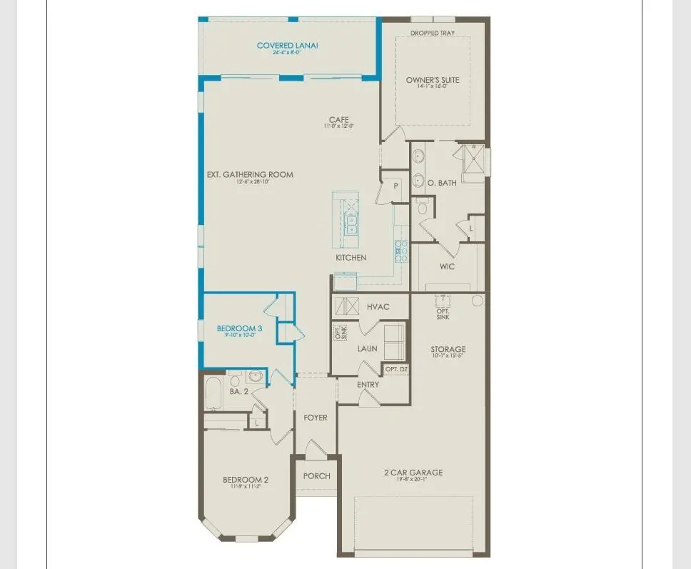 219 Floorplan at 4925 SW Cornerstone Way Mystique 219, Stuart