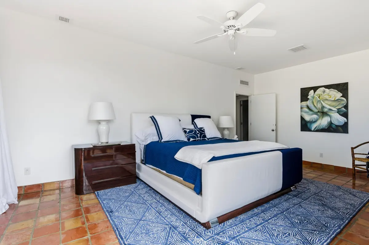 primary with balcony at 264 Everglade Avenue, Palm Beach
