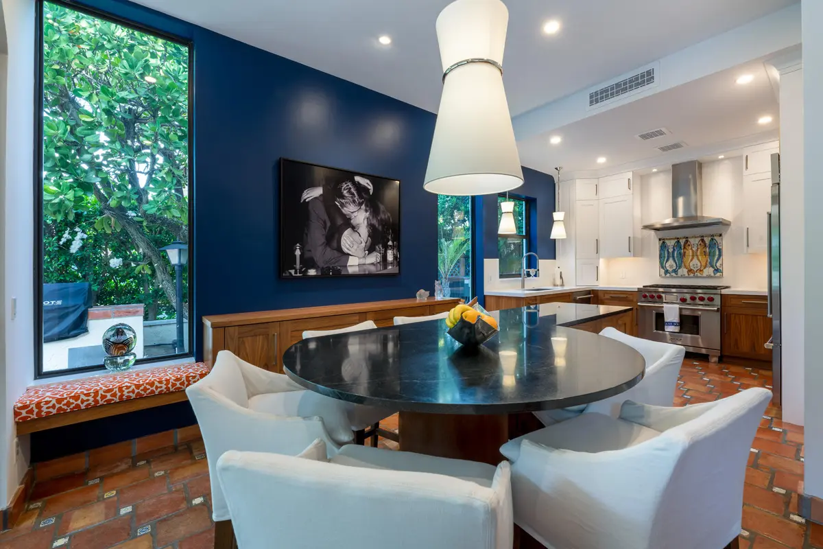 open kitchen at 264 Everglade Avenue, Palm Beach