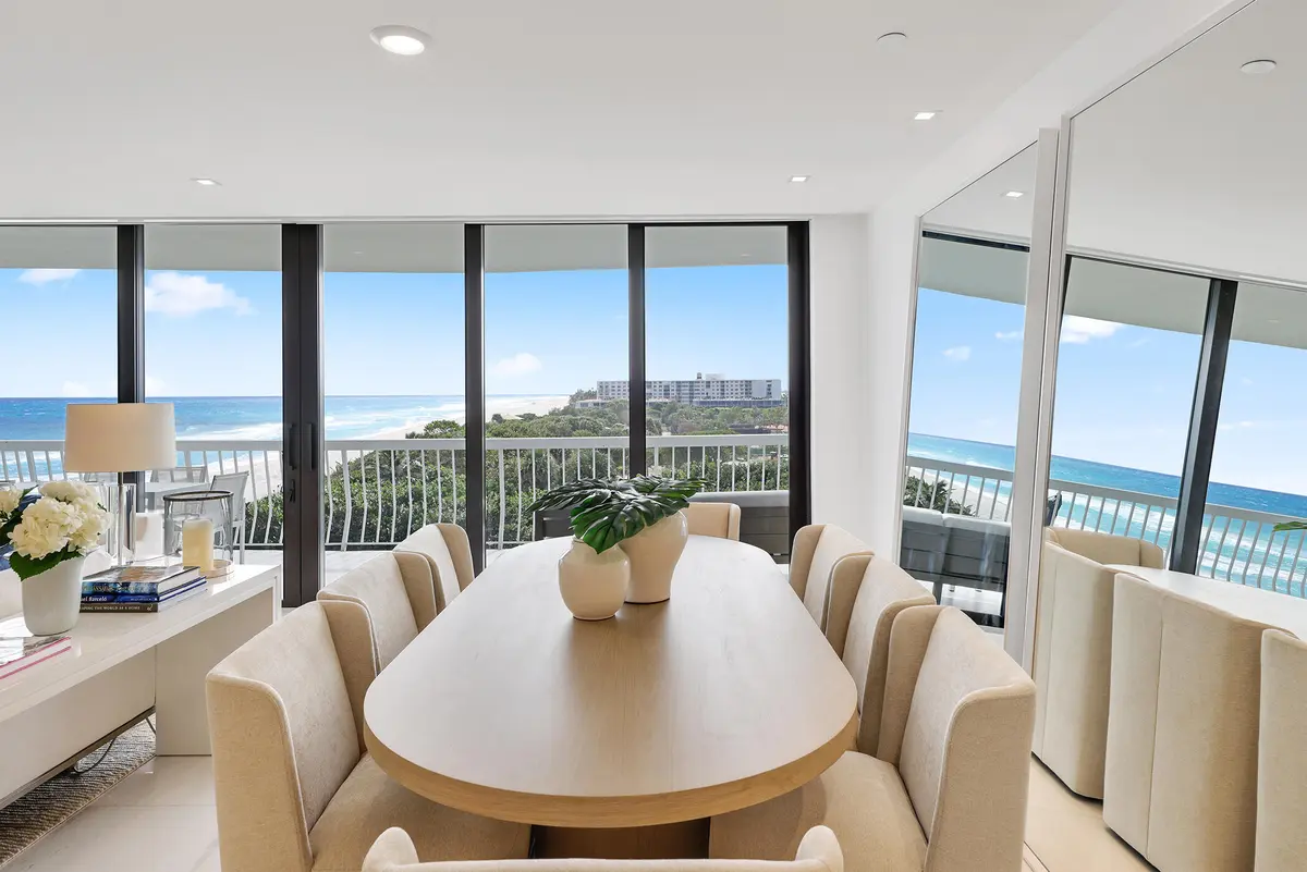 8. Dining Area at 2100 S Ocean Boulevard 507s, Palm Beach