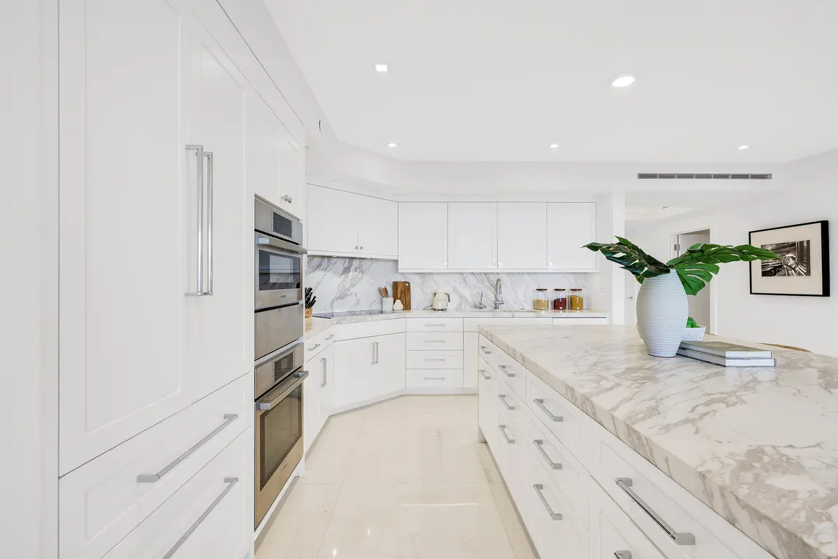 10. Kitchen at 2100 S Ocean Boulevard 507s, Palm Beach