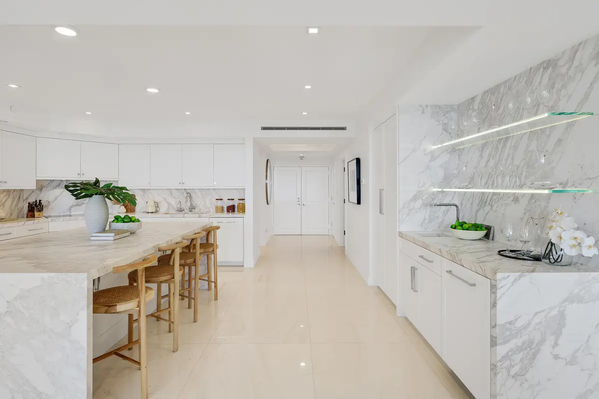 27. Kitchen at 2100 S Ocean Boulevard 507s, Palm Beach