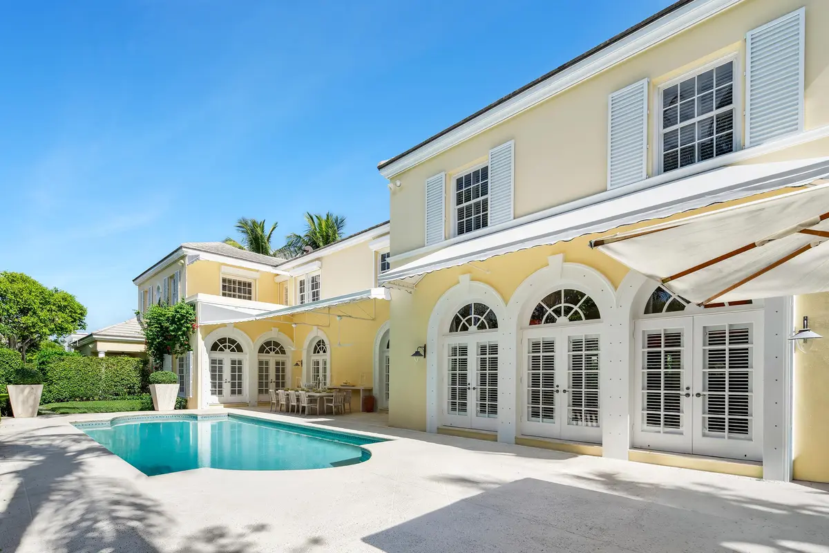 Rear Exterior at 510 N Lake Way, Palm Beach
