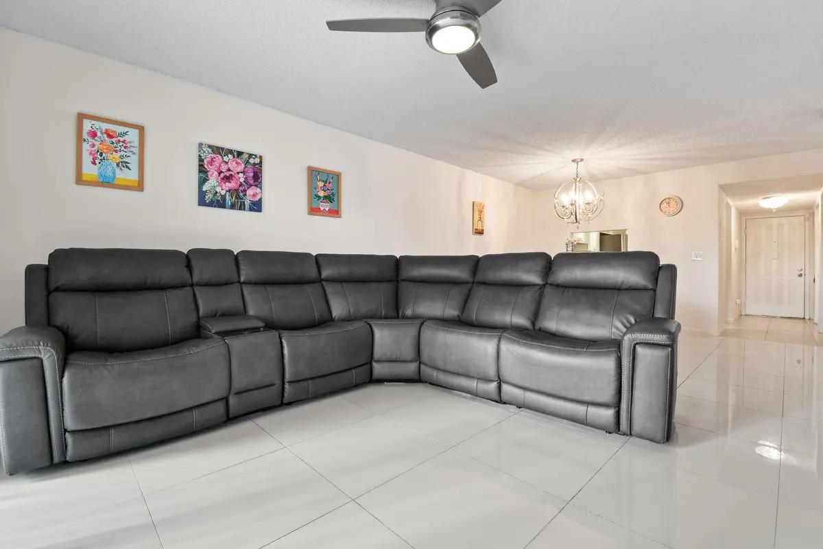 Living/Dining Area at 140 Lake Nancy Lane 112, West Palm Beach