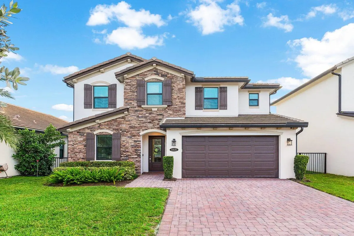 Front of Home at 8835 Grand Prix Lane, Boynton Beach