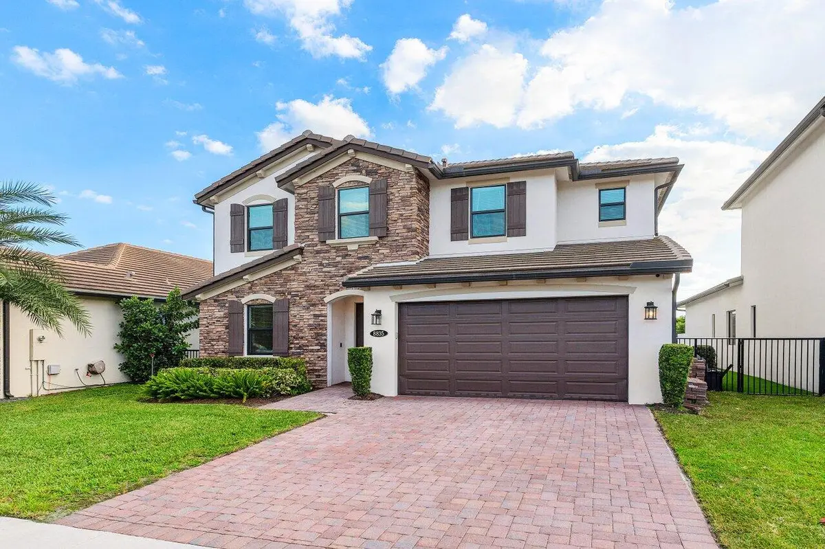 Front of Home at 8835 Grand Prix Lane, Boynton Beach