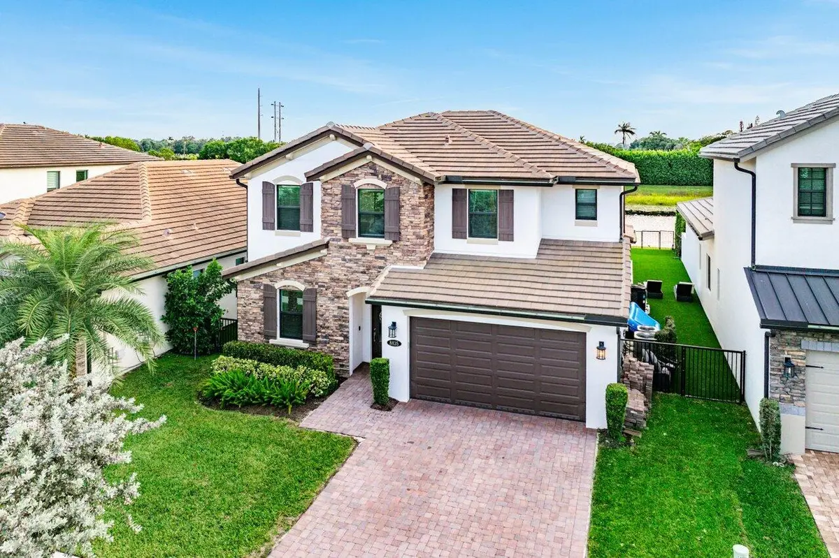 Front of Home at 8835 Grand Prix Lane, Boynton Beach