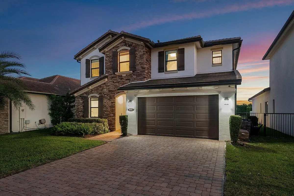 Front of Home at 8835 Grand Prix Lane, Boynton Beach