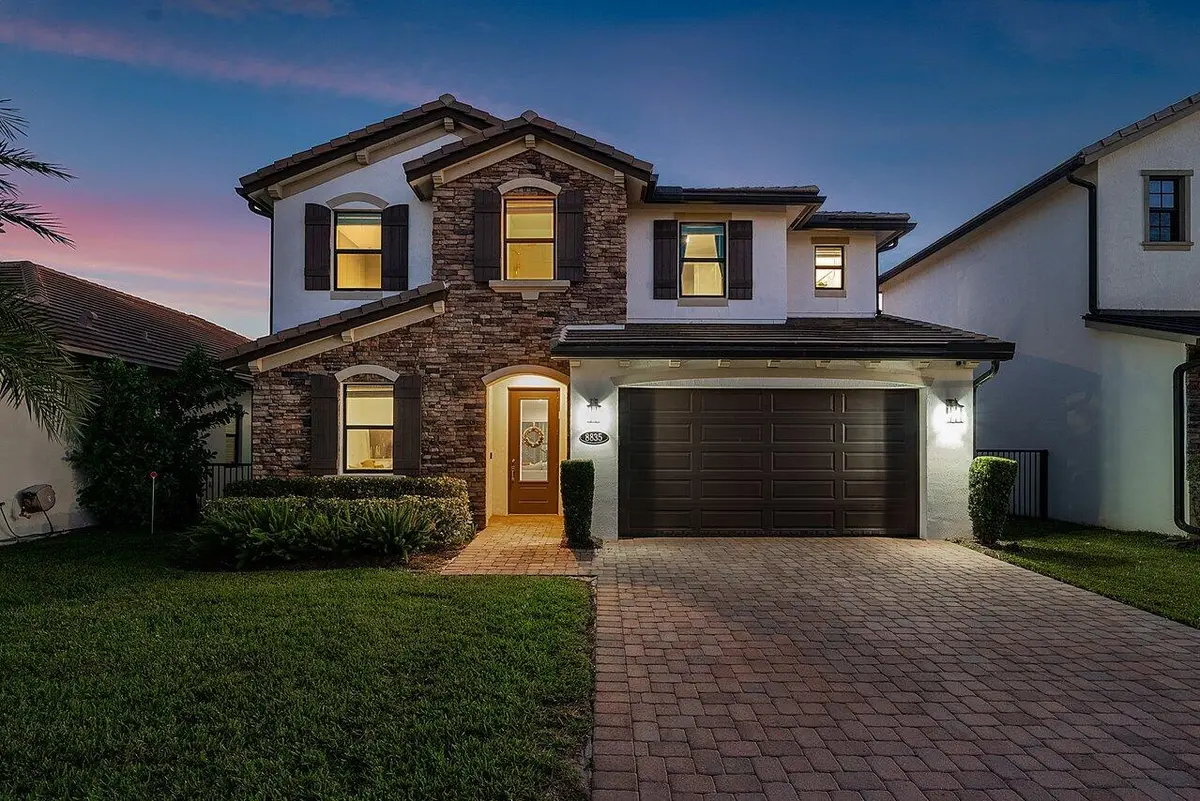 Front of Home at 8835 Grand Prix Lane, Boynton Beach