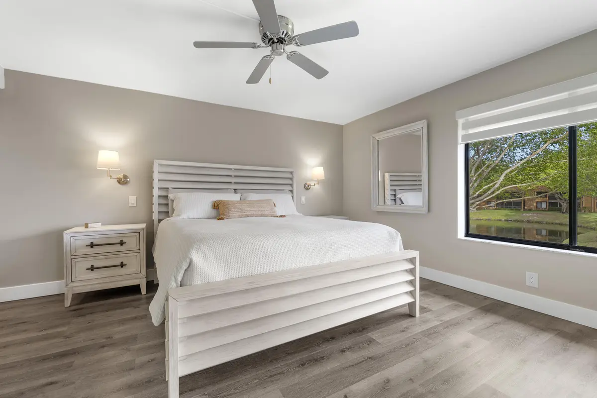 Primary bedroom at 11296 Green Lake Drive 204, Boynton Beach