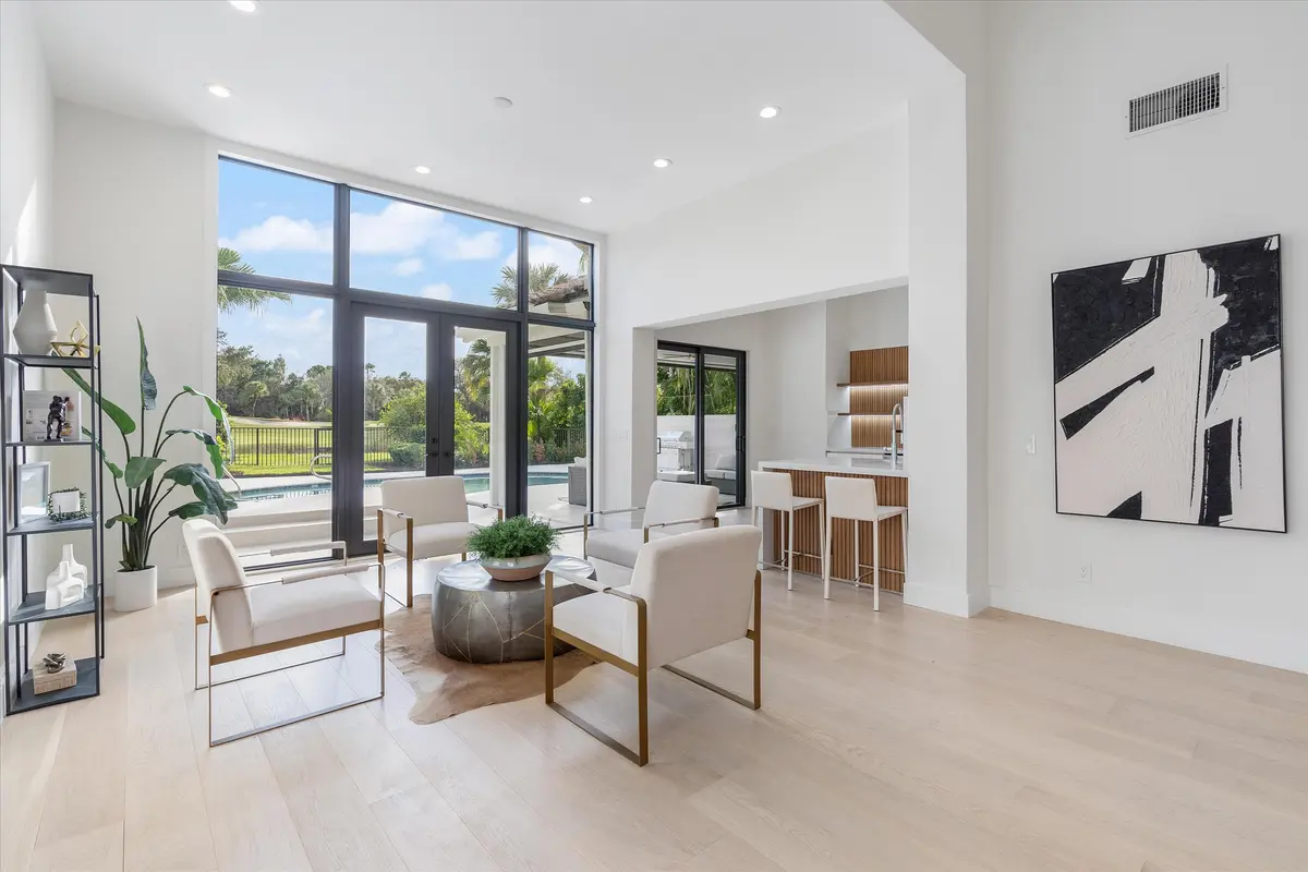 Great Room at 13602 Verde Drive, Palm Beach Gardens