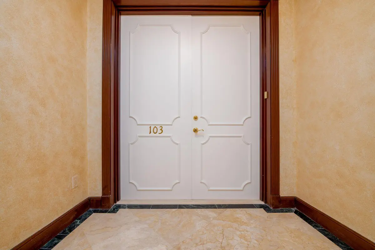 front door at 1228 Hillsboro Mile 103, Hillsboro Beach