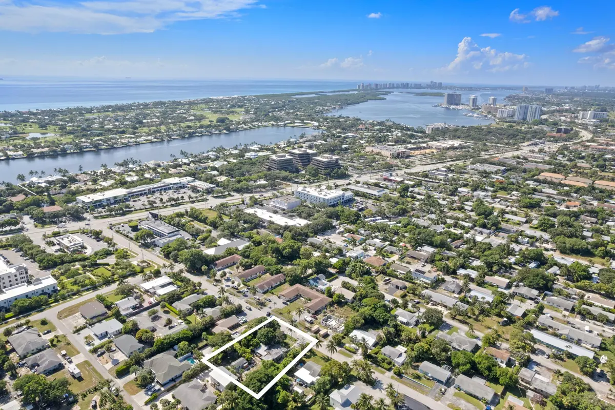 Aerial Neighborhood View at 1831 Juno Road, North Palm Beach