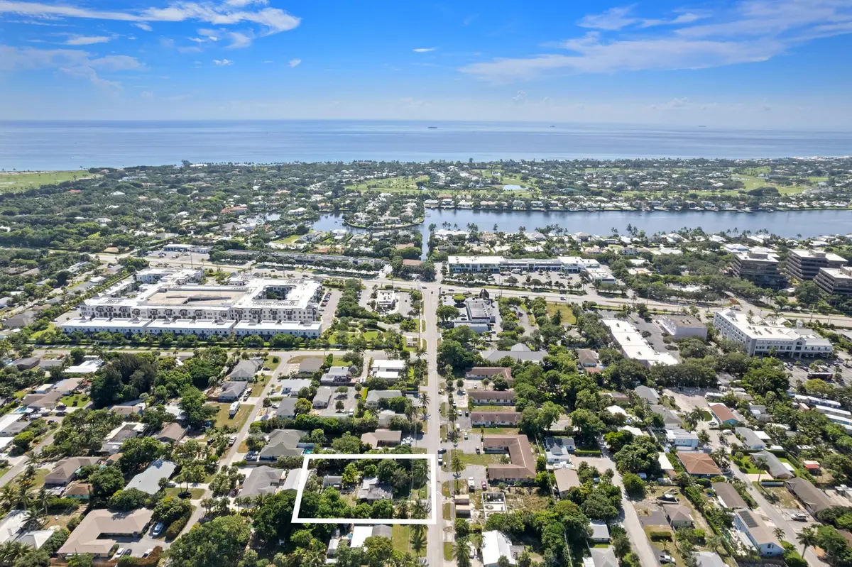 Aerial Neighborhood View at 1831 Juno Road, North Palm Beach