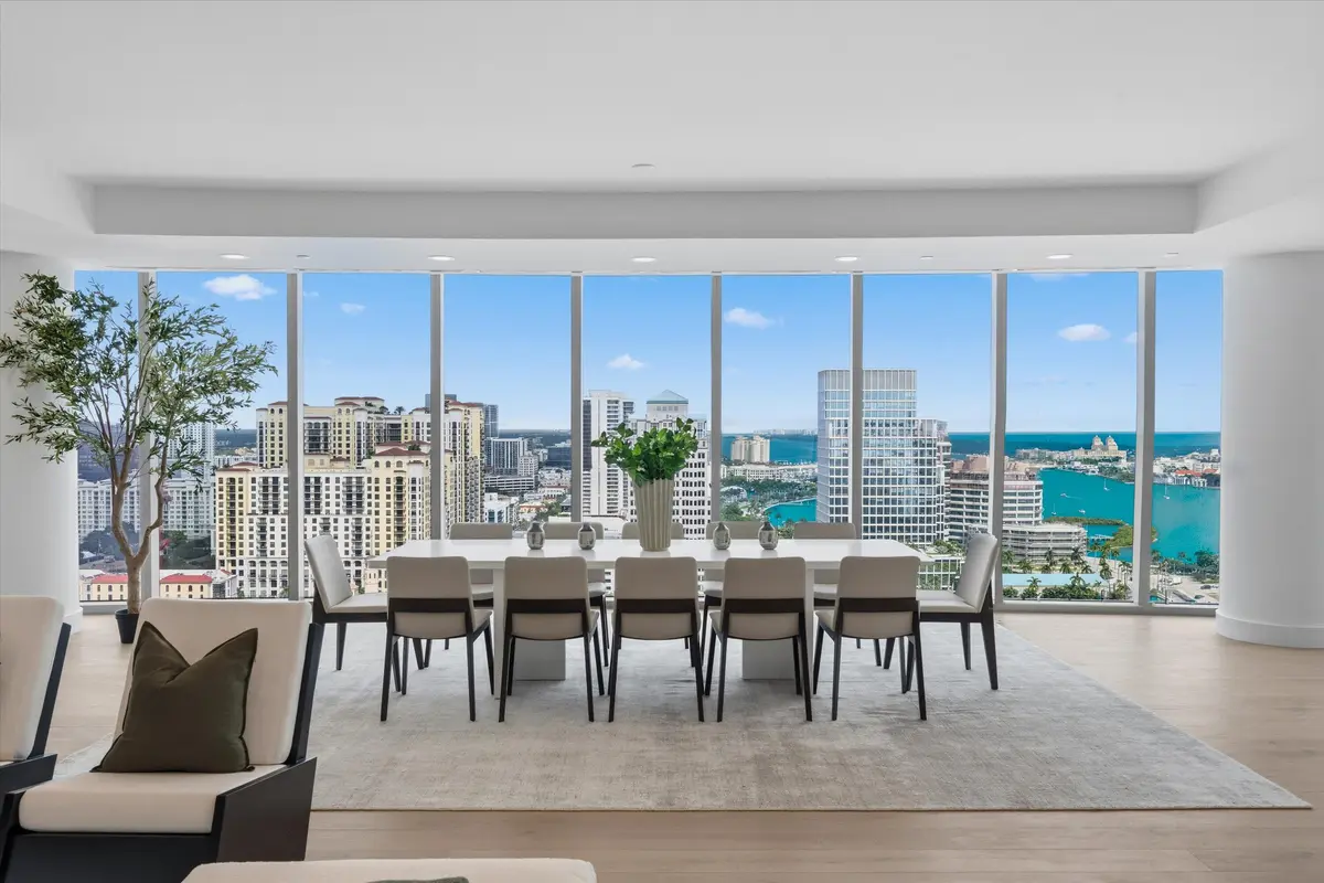 Dining Room at 1333 S Flagler Drive 2201, West Palm Beach