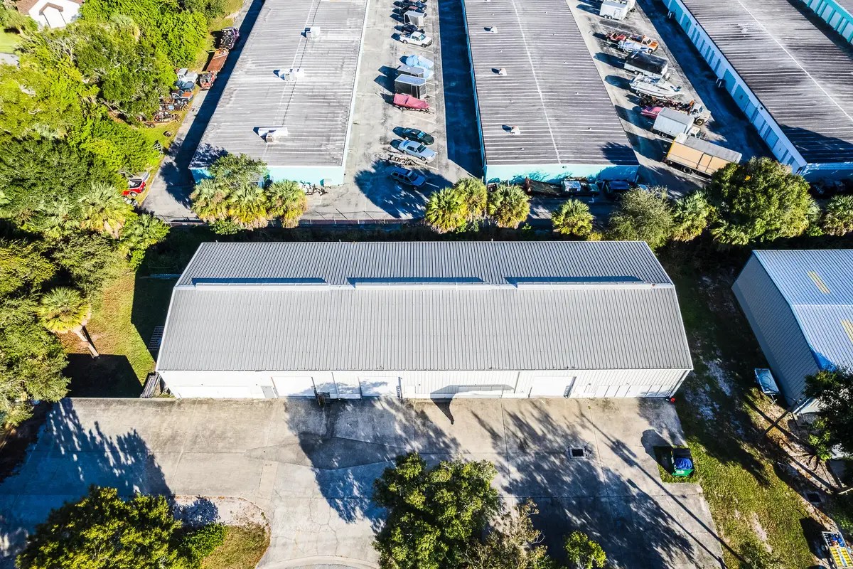 Aerial at 820 35th Court, Vero Beach
