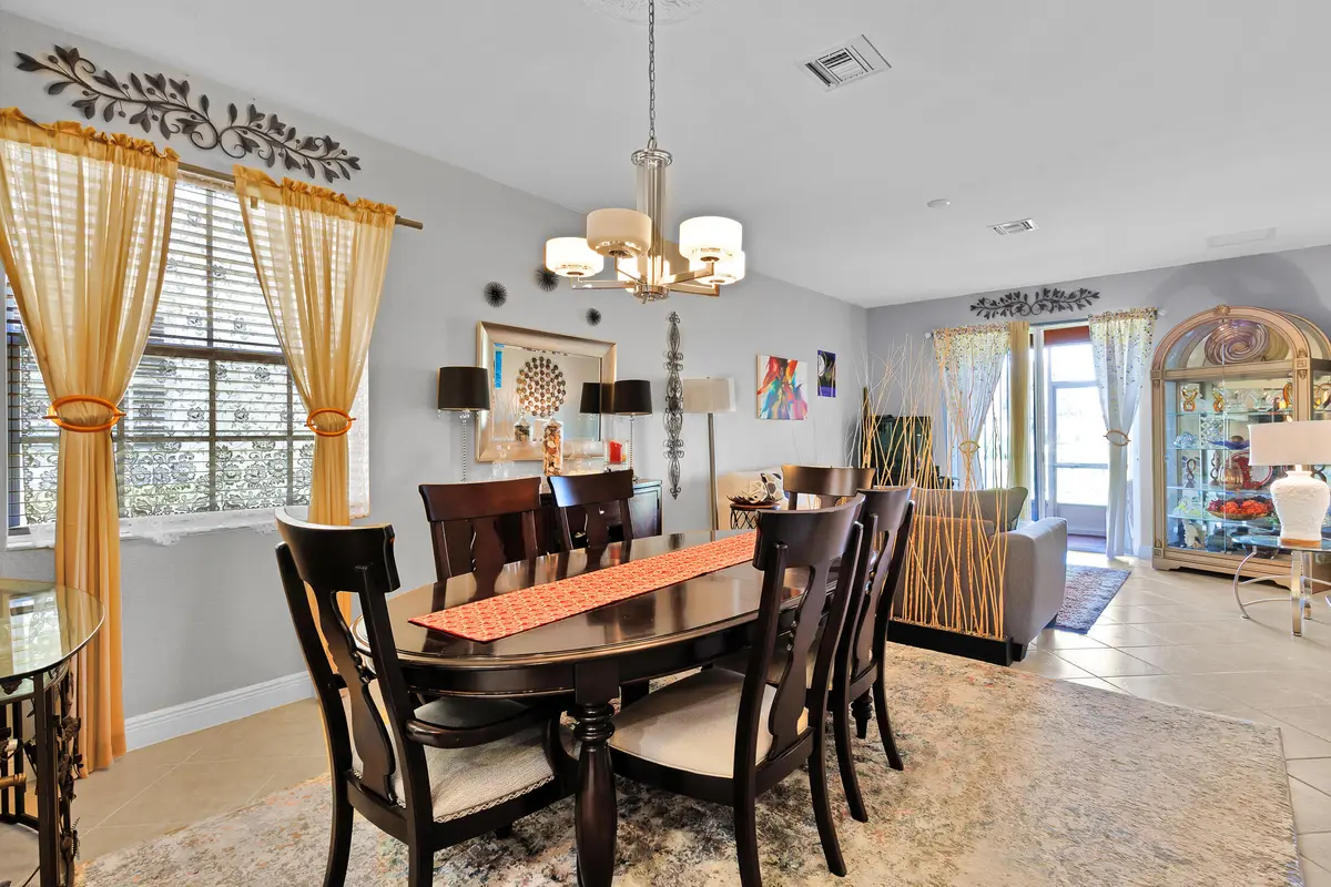 Dining Room at 6360 Oxford Circle 101, Vero Beach
